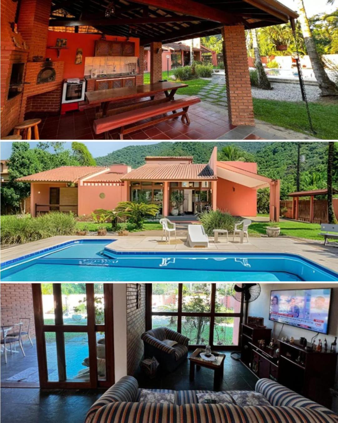 Casa Com Piscina Em H1 *
